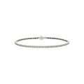 Diamond Tennis Bracelet Round Cut Size M