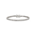 Diamond Tennis Bracelet Emerald Cut Size L